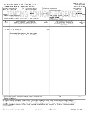 Fillable Online Nc Dhsr Nhlcs Statement Of Eficiency And Plan Of