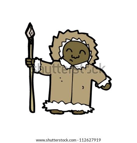 Cartoon Eskimo Stock Vector 112627919 Shutterstock