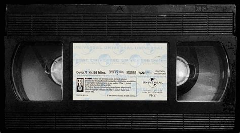 Universal VHS Tape Template (March-September 2005) by PinkiePieGlobal on DeviantArt