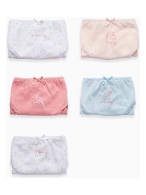 Pack Culottes En Coton Pour Fille Jours De La Semaine Essentials