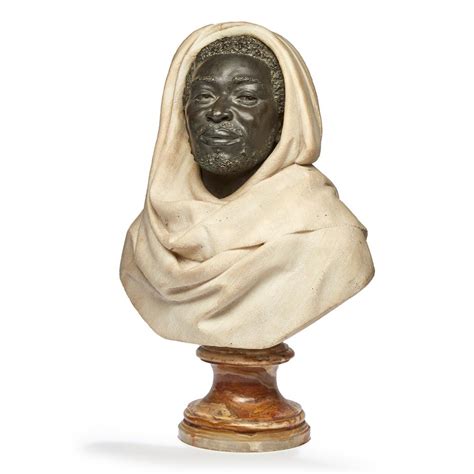 Sold Price Ch Caccia Xixe Si Cle Buste De Nubien Bust Of A Nubian