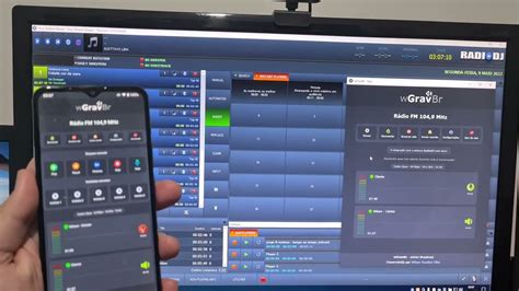 wGravBr Codec IP online Integração o RadioDJ YouTube
