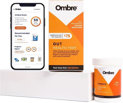 Ombre Gut Health Test Kit Microbiome At Home Testing For Customized