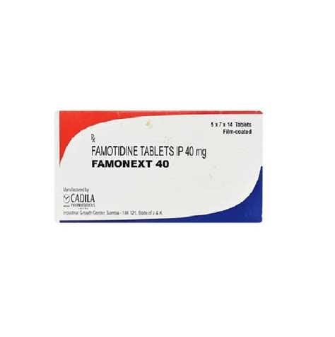 Famtac 40 Mg Tablets At Rs 48 Stripe Pharmaceutical Tablets In Nagpur Id 2853587651991