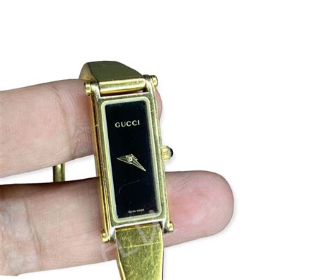 Gucci 1500l Gold Plated Swiss Made Original Women Watch Womens Fashion Watches And Accessories