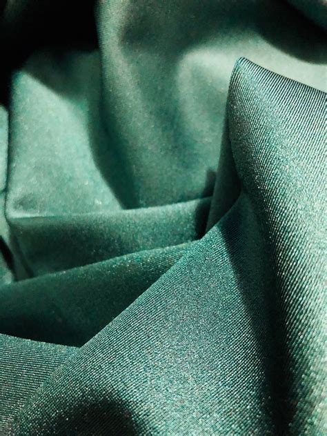 Shiny Finish Milliskin Nylon Spandex Fabric Hunter Green Etsy