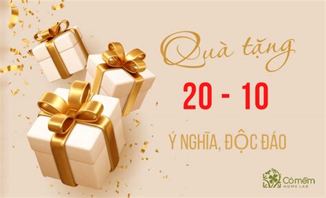 Kháp phá 20 món quà 20 10 ý nghĩa tặng cho những người phụ nữ thân