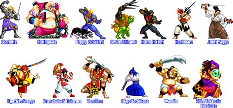 Samurai Shodown 1 671×314 Pixel Sprite Pinterest