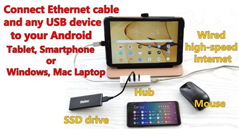 Connect Android Or Laptop To Ethernet Cable Or Any Usb Device Using