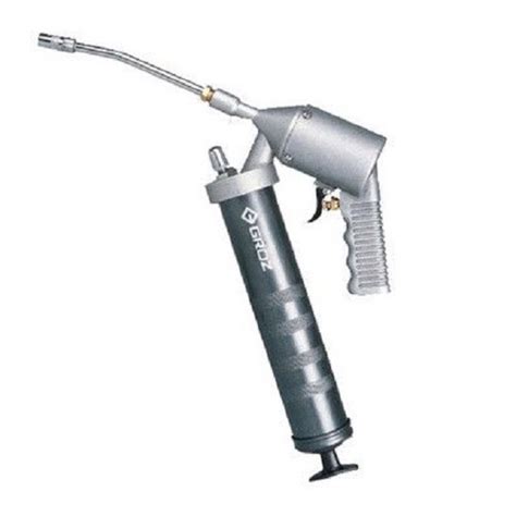 Groz Hand Held Air Operated Grease Gun Model Name Number AGG1 R B At