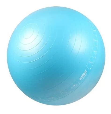 Pelota Suiza De Pilates Con Ilustraciones 65 Cm Color Azul MercadoLibre