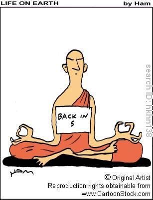 Pin By K Mustard On Cartoon Jokes Buddhist Meditation Buddhist