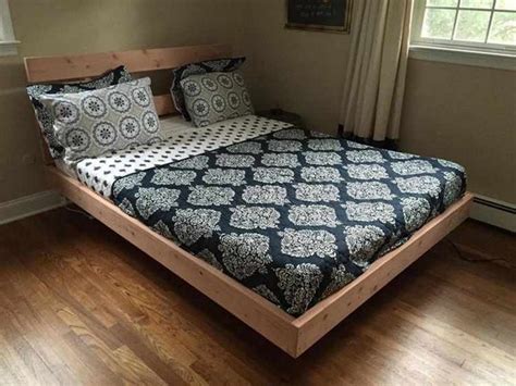 Easy Diy Floating Bed Frame Ideas Diyscraftsy