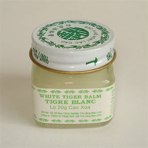 Бальзам Белый Тигр White tiger balm