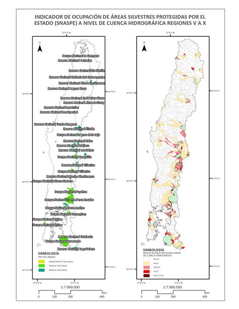 Mapa Indicador De Ocupaci N De Reas Silvestres Protegidas Por El