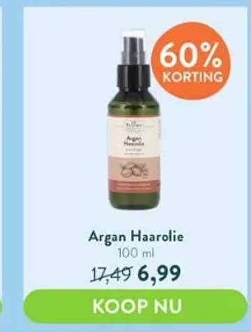 De Tuinen Argan Haarolie Aanbieding Bij Holland Barrett 1Folders Nl