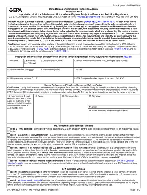 Form Epa Fill Online Printable Fillable Blank Pdffiller