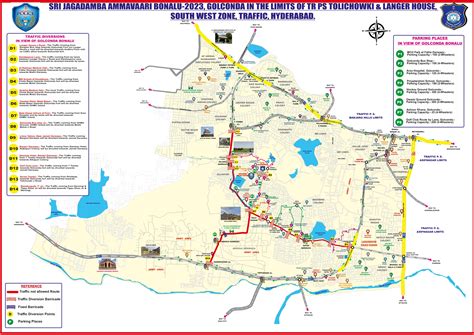 Map Of Hyderabad City With Tourist Places - Candie Virginia