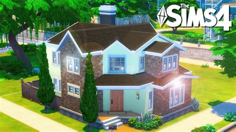 Linda Casa Moderna 😍🏡🎮 Los Sims 4 Speed Build Youtube