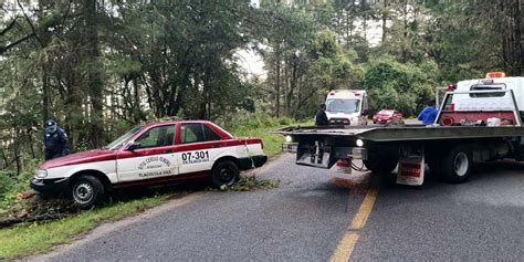 Se accidenta en taxi foráneo y huye El Imparcial de Oaxaca