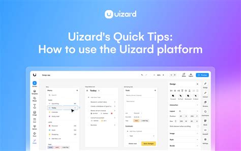 Uizards Quick Tips How To Use Uizard Uizard