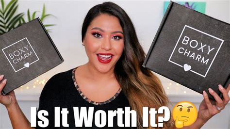 BOXYCHARM VS BOXY PREMIUM NOVEMBER 2019 YouTube