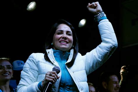 Luisa González una tecnócrata teledirigida por Rafael Correa