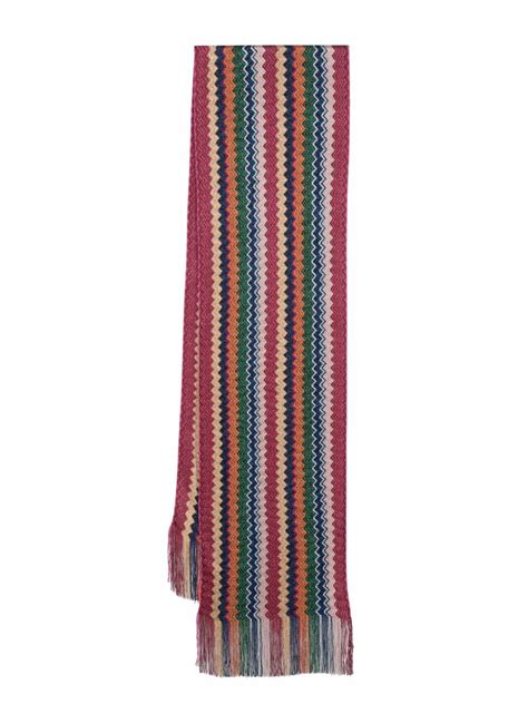 Missoni Zig Zag Motif Scarf Missoni