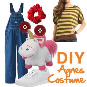 DIY Agnes Despicable Me Costume Minion Halloween Costumes Agnes