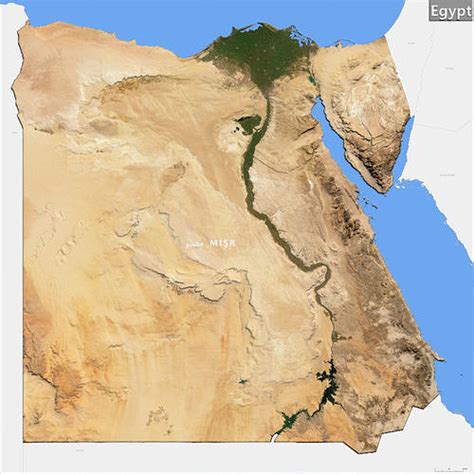 Egypt Terrain Topography Elevation Dem Geography Landscape D Model