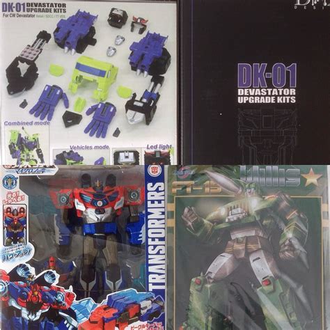 New DNA DK 01 Upgrade Kit For Transformer CW Devastator In Stock Toys