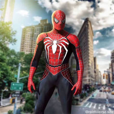 Welcome to Earth-96283 on Instagram: “Raimi PS4 suit style. I have to ...