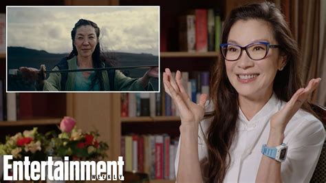 Michelle Yeoh Looks Back On Her Most Famous Stunts & Roles | Entertainment Weekly in 2023 ...