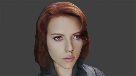 Black Widow Free Vr Ar Low Poly 3d Model Cgtrader