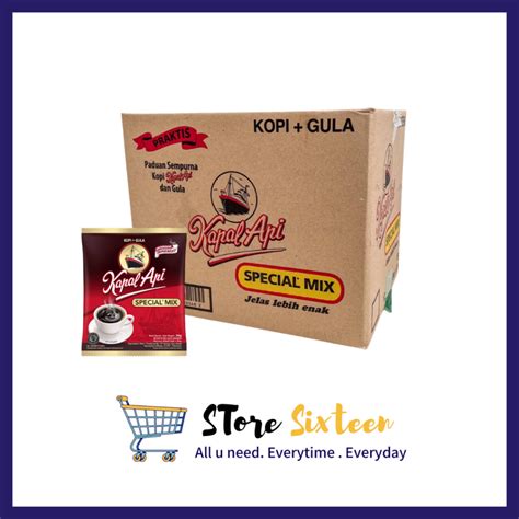 Jual Kopi Kapal Api Special Mix Sachet Dus Renceng Pcs Shopee