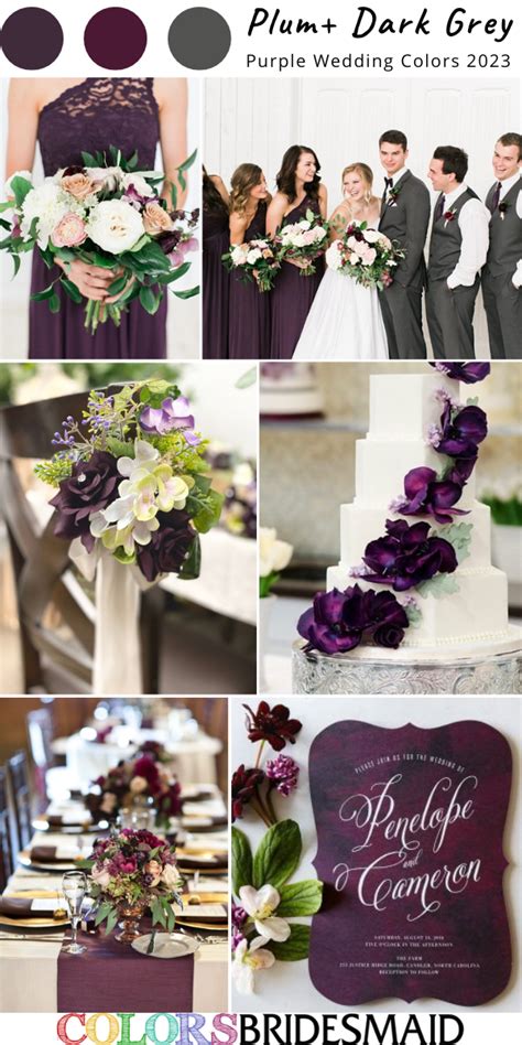 Best 8 Purple Wedding Color Scheme For 2023 ColorsBridesmaid