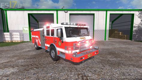 Outcast City Firetruck V 1 0 Fs17 Mods 5F3