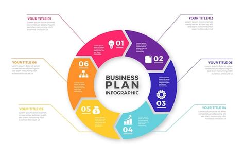 Premium Vector | Business plan infographic concept