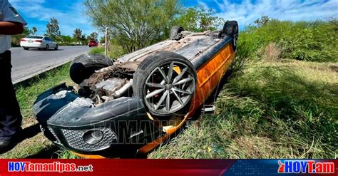 Hoy Tamaulipas Accidentes En Tamaulipas Vuelca Menor Con Su Deportivo