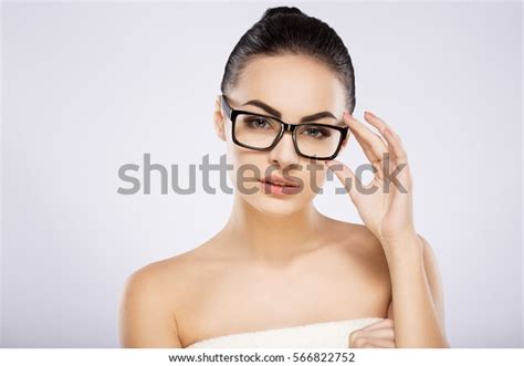 개의 Cute young girls glasses naked 로열티 프리 사진 및 스톡 이미지 Shutterstock