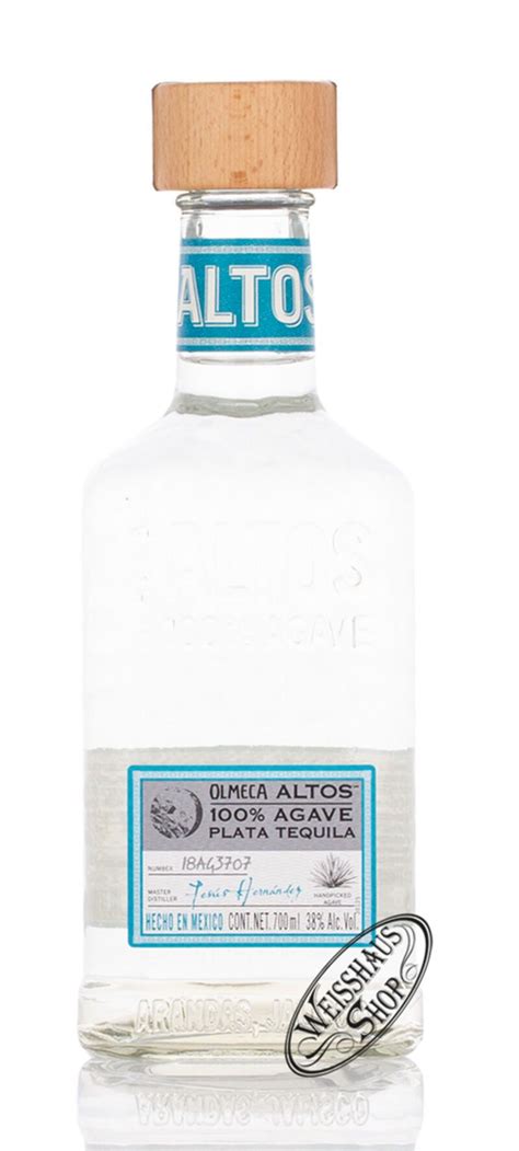 Olmeca Tequila Altos Plata Vol L Weisshaus Shop