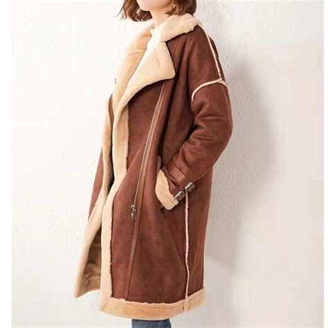 Blouson Aviateur Femme Marron Mon Aviateur