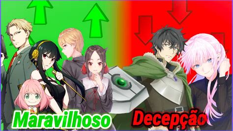 Os Melhores E Mais Decepcionantes Animes Da Temporada De Abril A