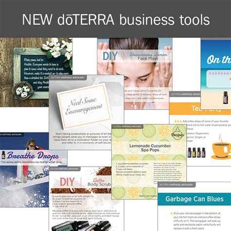 New Doterra Business Tools Dōterra Essential Oils