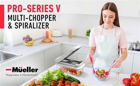 Amazon Mueller Pro Series V Blade Vegetable Chopper Onion Chopper