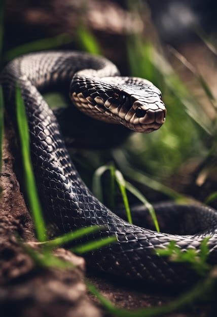 Premium Photo | Venomous snake