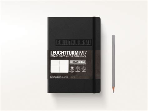 Leuchtturm 1917 Notebook Bullet Journal Edition Black In 2021