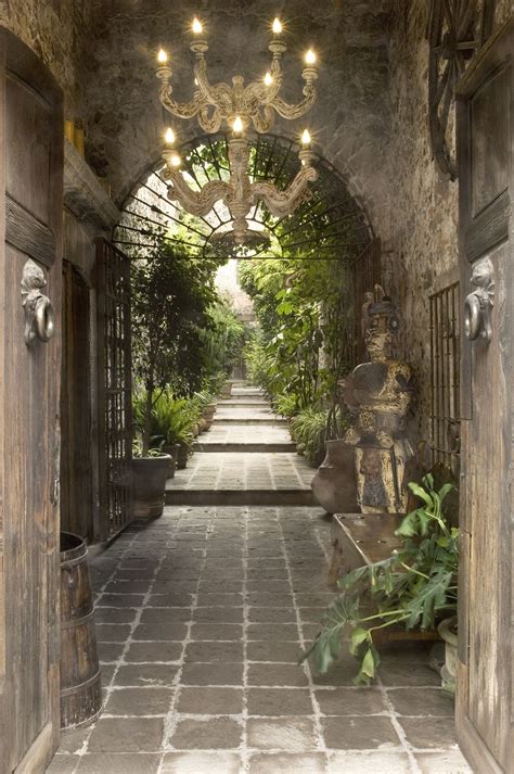 La Casa Dragones In San Miguel De Allende Mexico House Courtyard