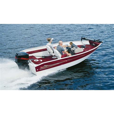 Deep V-Hull Boat w/ Motor Hood 14'5" to 15'4" Max 75" Beam