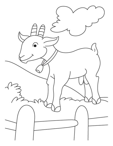 Desenhos De Cabras Para Colorir